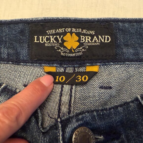 Lucky Brand Sweet N Low Boot Cut Jeans Size 10/30 NWOT - Picture 4 of 10